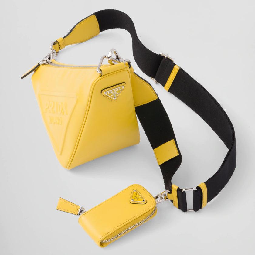 累積売上第1位☆新作☆ プラダ PRADA トライアングル レザーショルダーバッグ - 画像 (11)