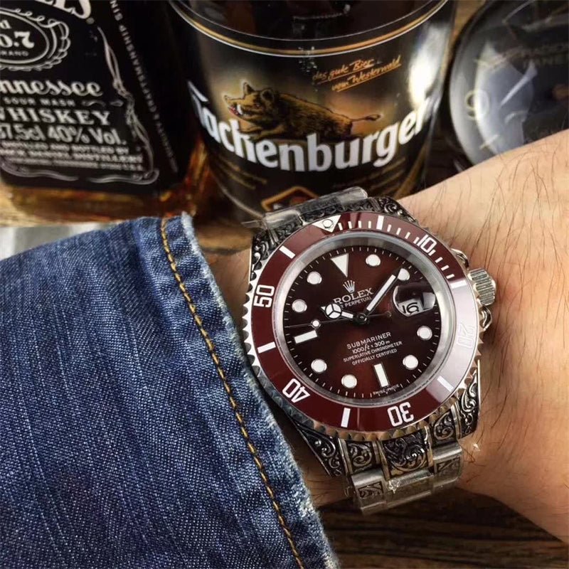 ロレックス サブマリーナーデイト 彫金 116610LV/116610LN - 画像 (22)