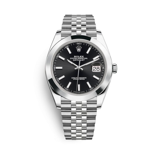デイトジャスト 41 ウォッチ : オイスタースチール - M126300-0012