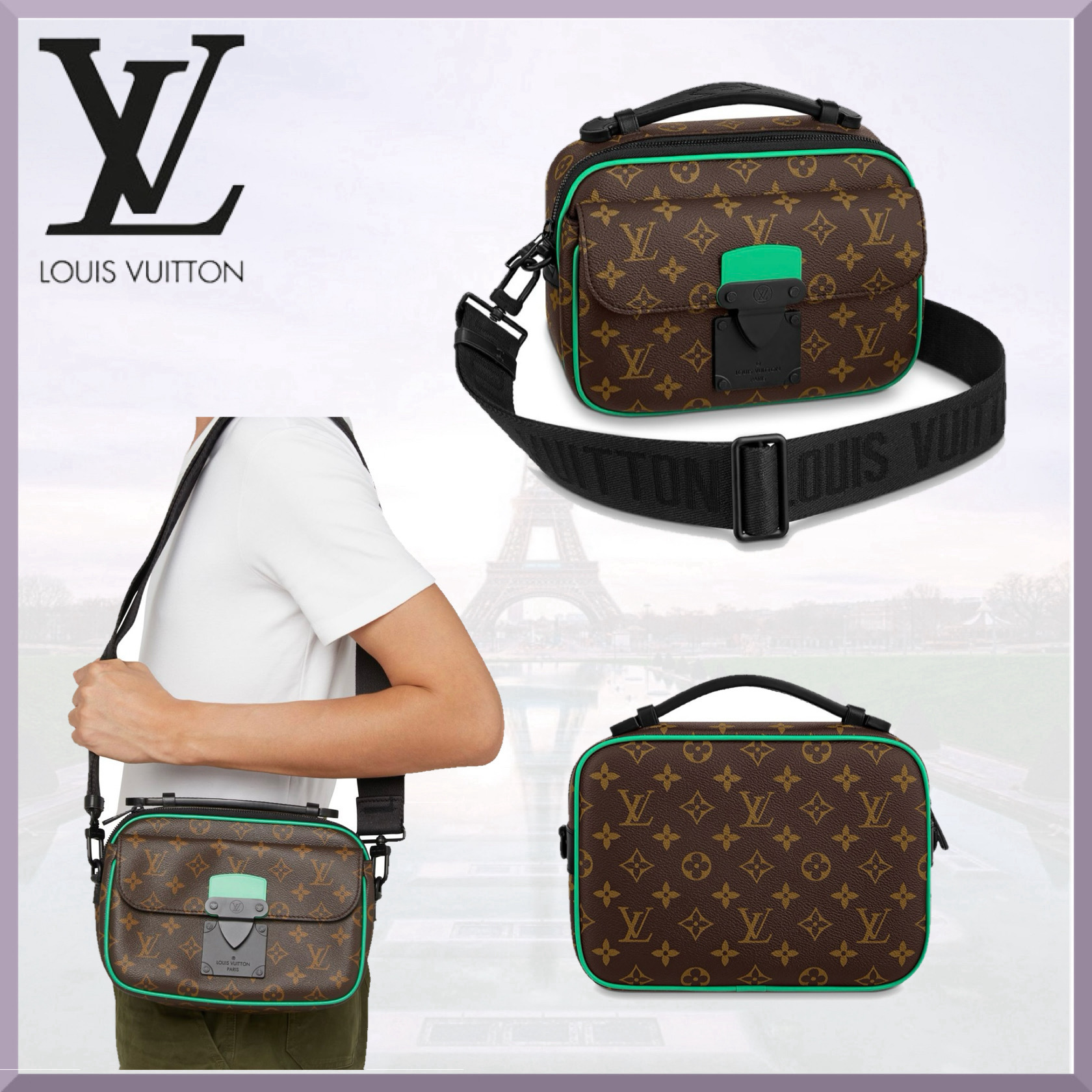【LOUIS VUITTON】Sロック・メッセンジャー LVU332H4BRWZZZZZ00 - 画像 (7)