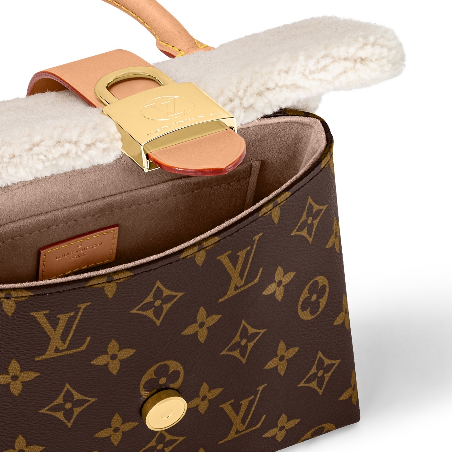 LV シアリング モノグラム トップハンドル バッグ ロッキー BB M46318 - 画像 (7)