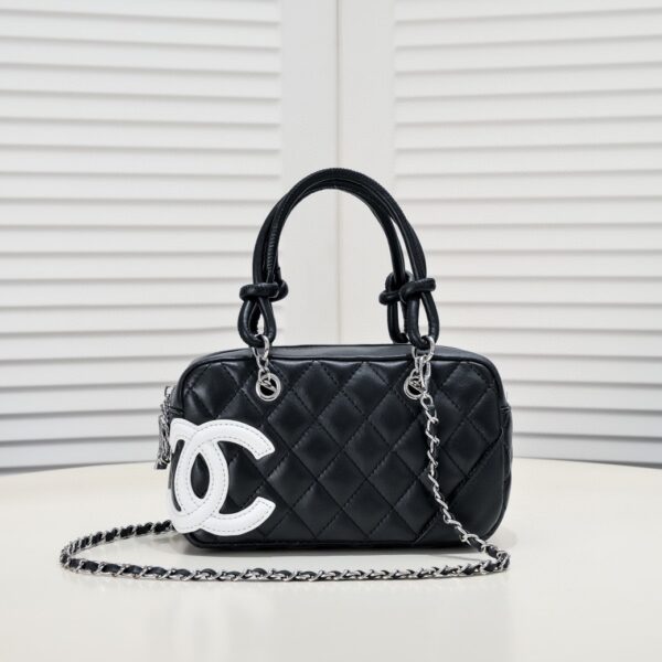 CHANEL A9117 SMALL bowling bag