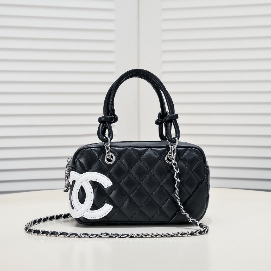 CHANEL A9117 SMALL bowling bag