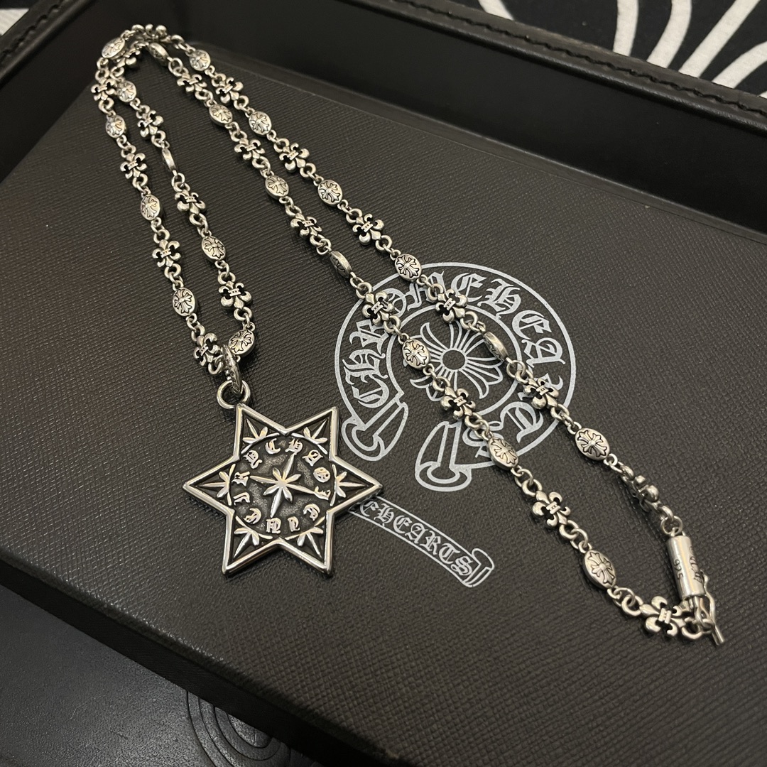 【CHROME HEARTS】ネックレス、新しいネックレス万能シンプルファッションオーナメント 24614 - 画像 (4)