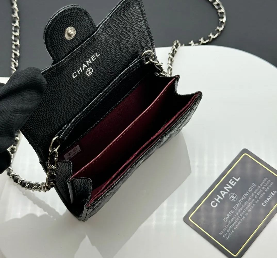 Chanel クラシック チェーン イブニング バッグ ラムスキン AP0238 - 画像 (8)