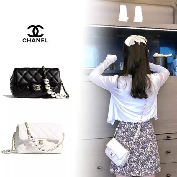 シャネル ラムスキン & コスチューム パール