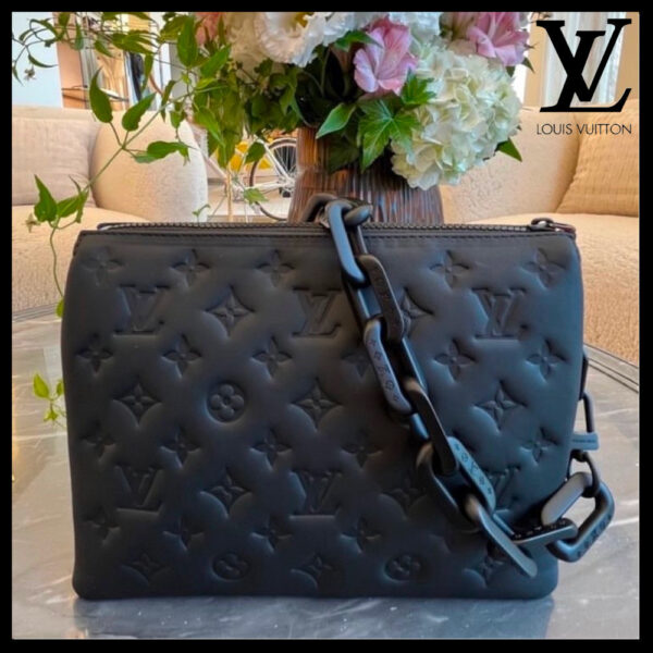【高級感溢れるブラック☆】Louis Vuitton クッサン PM M11370