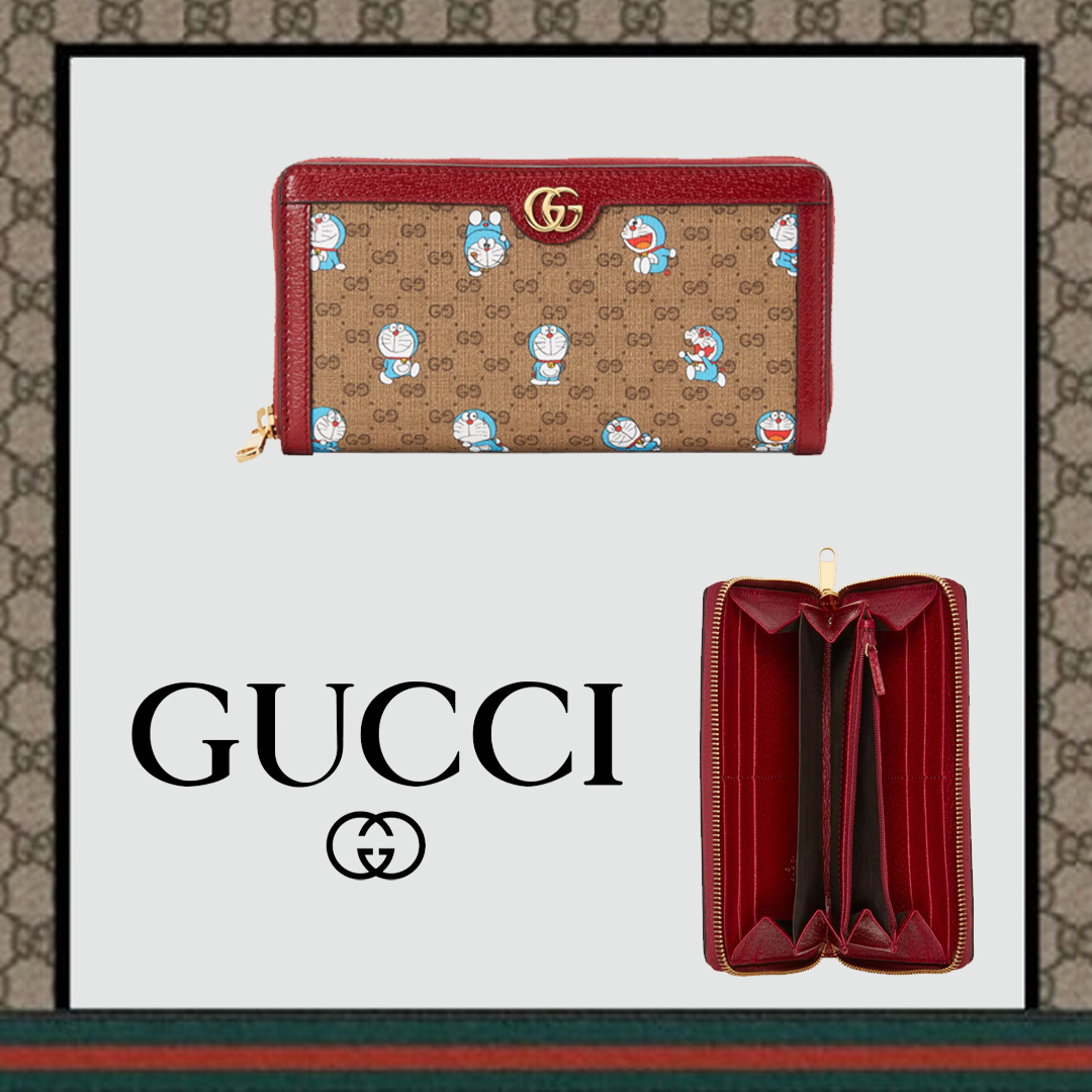ドラえもんX GUCCI ジップアラウンドウォレット - 画像 (5)
