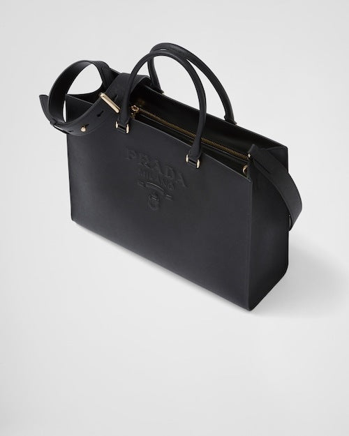 ★PRADA直営店★ラージ サフィアーノ レザー ハンドバッグ - 画像 (6)