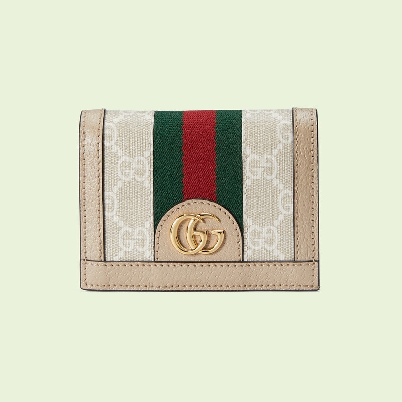 GUCCI グッチ OPHIDIA GG SUPREME コンパクトウォレット - 画像 (3)