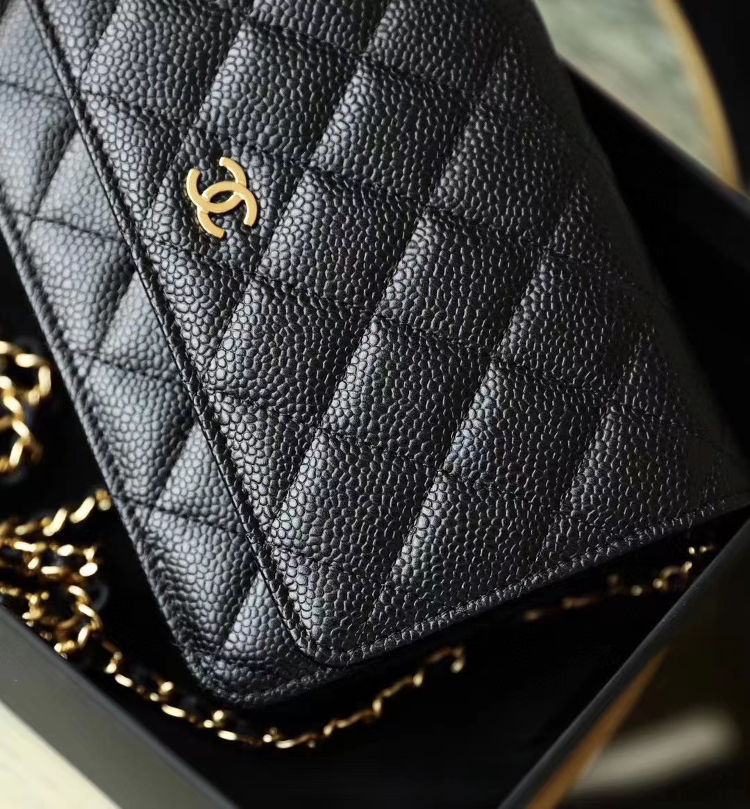 CHANEL WALLET ON CHAIN A33814 - 画像 (3)