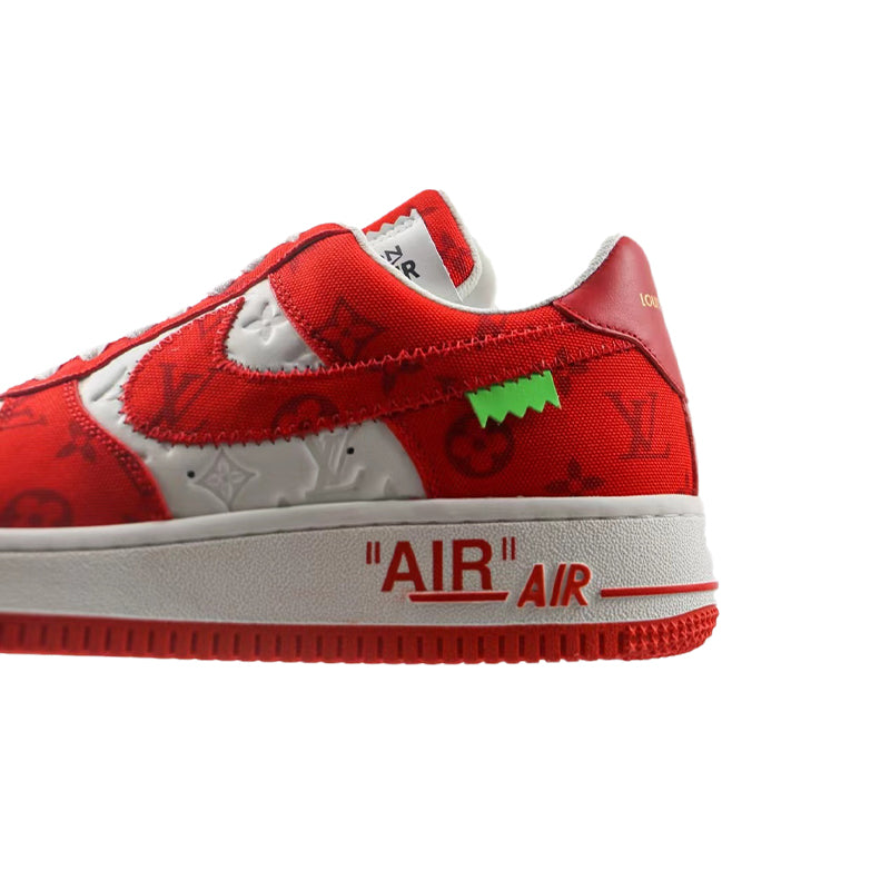 【NIKE X LOUIS VUITTON】ナイキ x ルイスヴィトン エア フォース 1 レッド - 画像 (2)