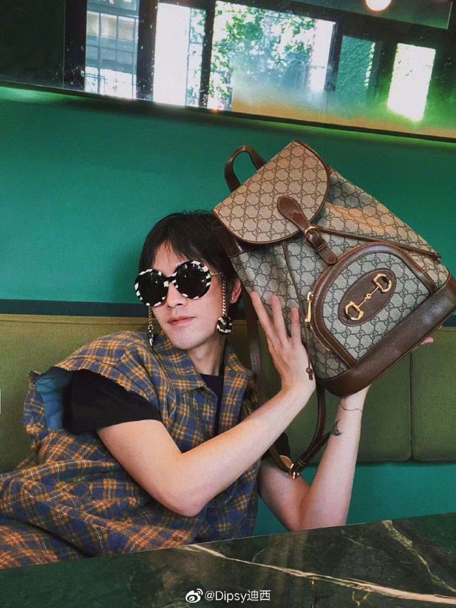 GG(グッチ) 1955 Horsebit バックパックBackpack GG Premium Canvas - 画像 (2)