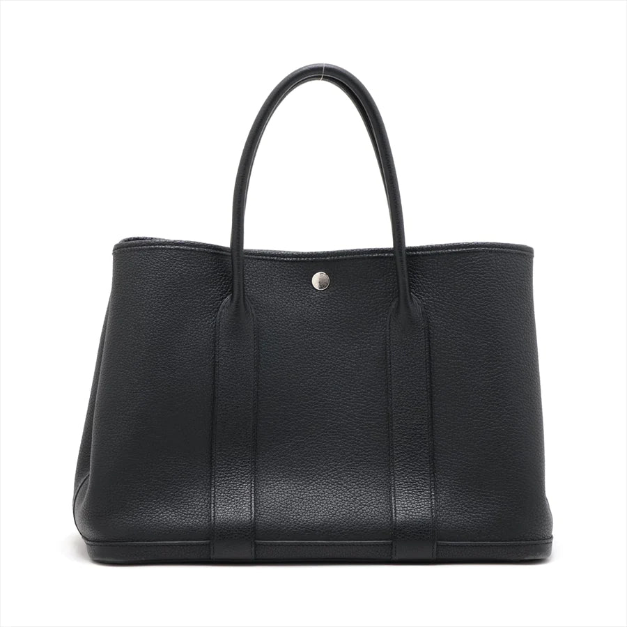 エルメス ガーデンパーティPM ネゴンダ ブラック シルバー金具 - 画像 (10)
