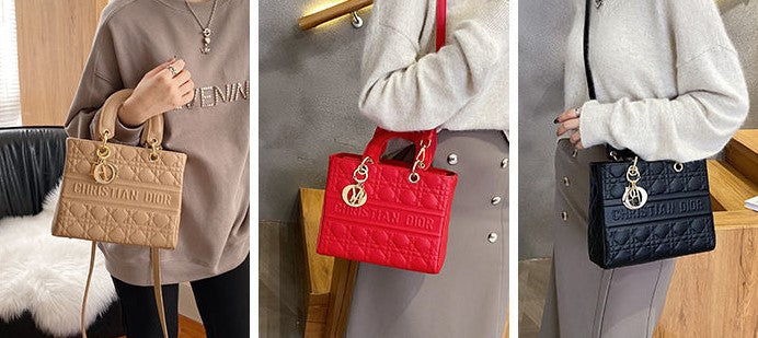 🔥Dブランドファッション レトロなエンボスハンドバッグ👜【50%OFF+代金引換送料無料】 - 画像 (10)