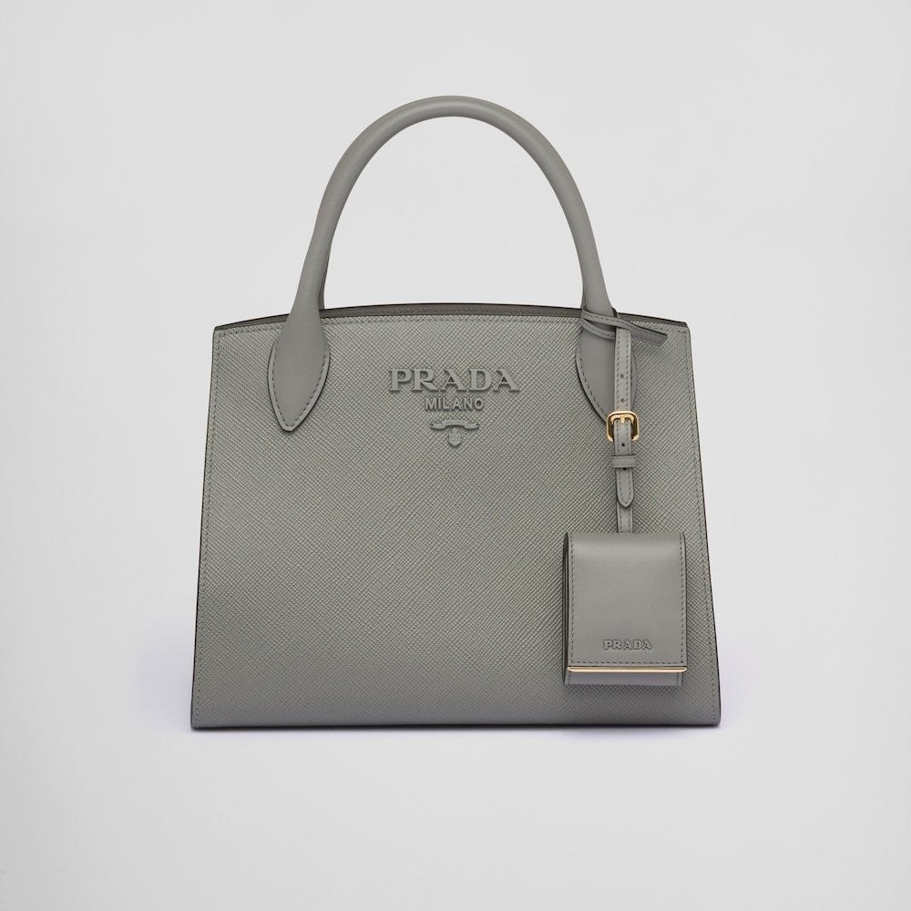 ★PRADA直営店★モノクローム スモール サフィアーノ バッグ - 画像 (5)