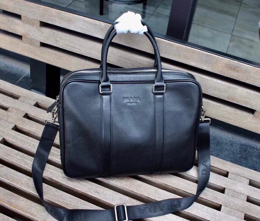 【PRADA 公式 旗艦店】プラダ ブリーフケース 当日出荷 好評に付き再入荷!39*30*6CM - 画像 (7)