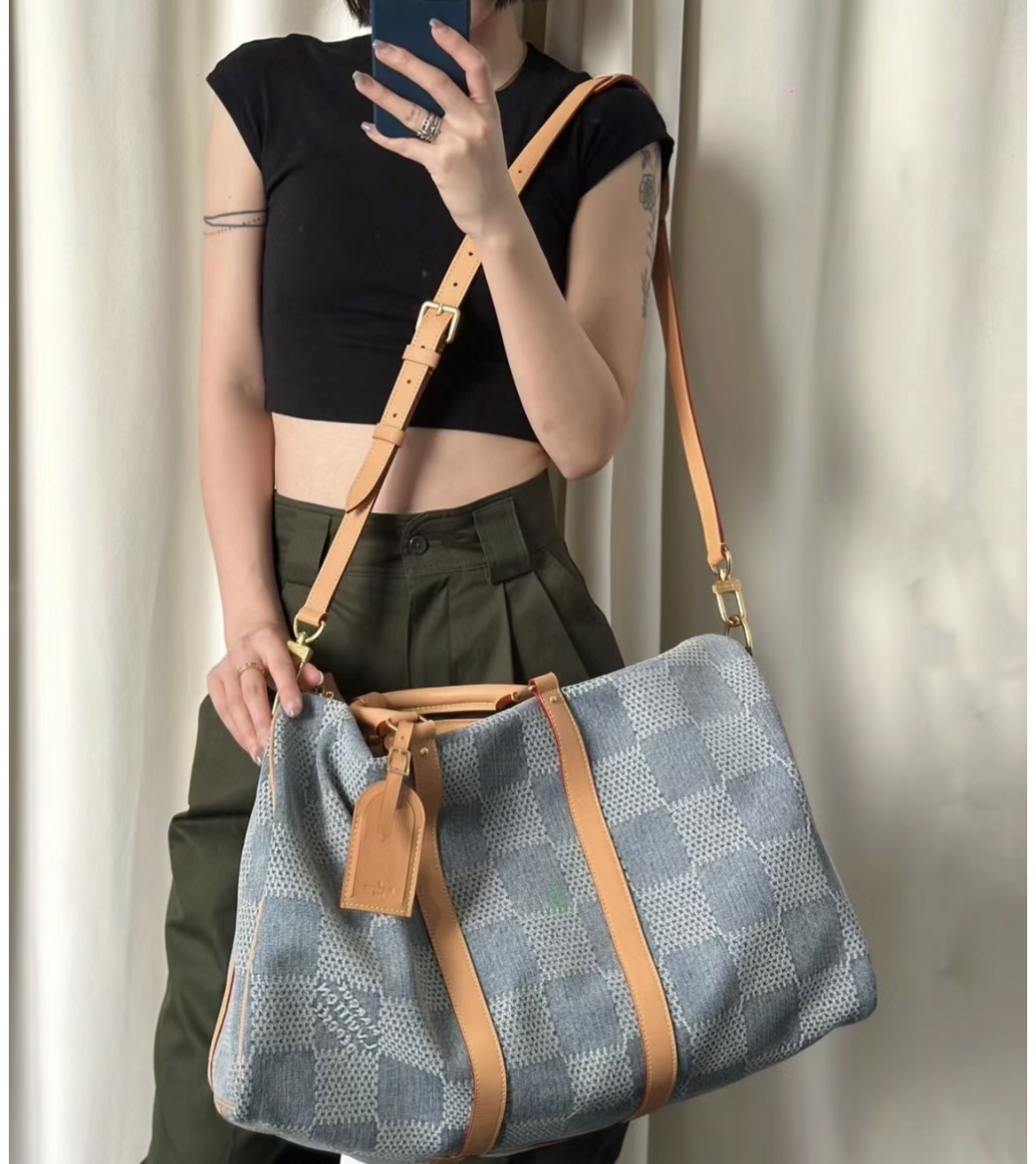 【旅の相棒に♪】Louis Vuitton★ボストンバッグ N40739 - 画像 (9)