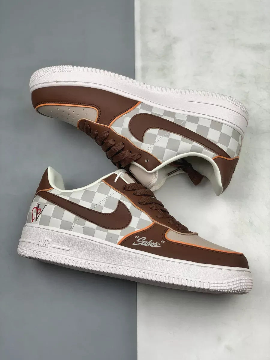 【新商品発売】【今年の新商品】NIKE LOUIS VUITTON× ナイキ エアフォース 1 "ストライブ フォー グレートネス"(DC8877-200)【代金引換】 - 画像 (3)