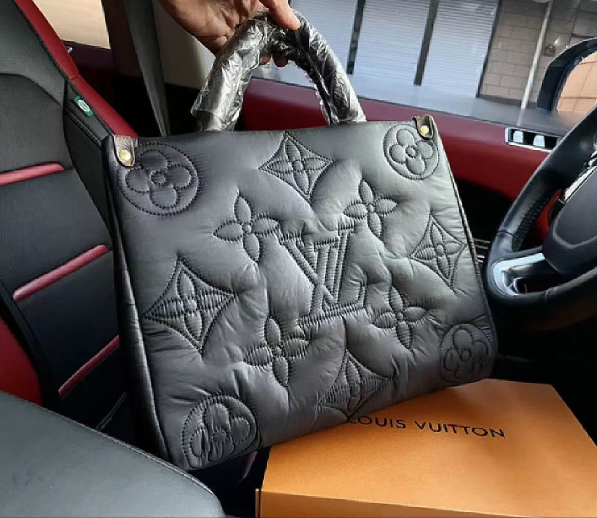 LV 柔らかなコットン素材のトートバッグ【50%オフ+送料無料】 - 画像 (2)