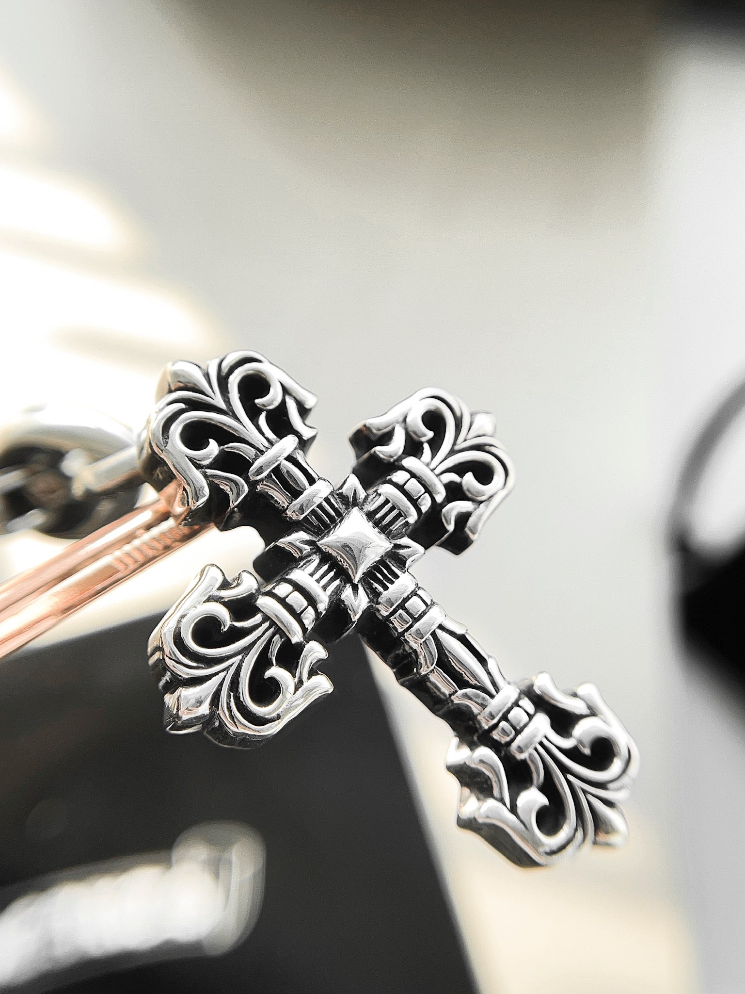 NEW【Chrome Hearts】ネックレス、新しいネックレス万能シンプルファッションオーナメント - 画像 (9)