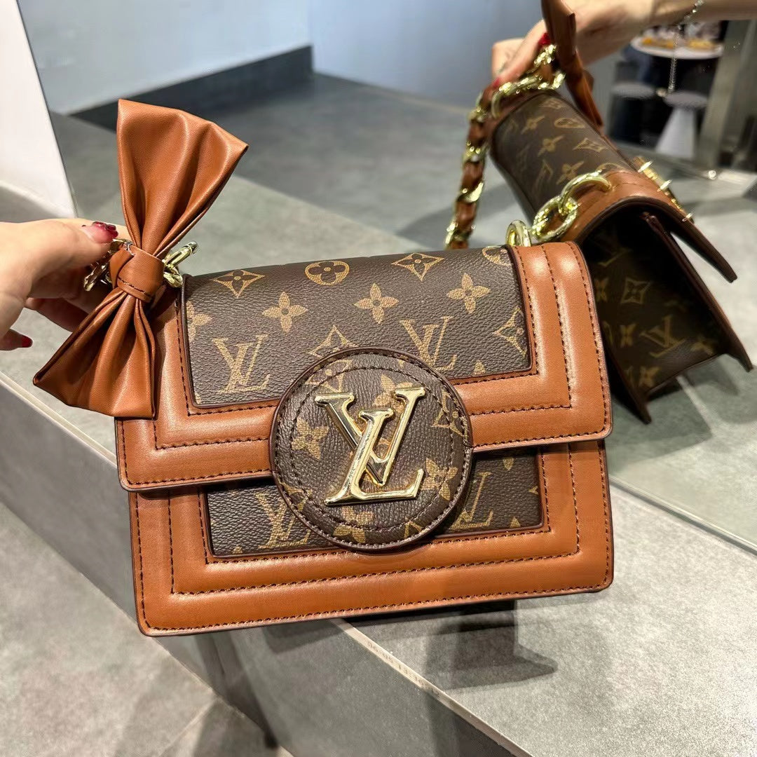 L&v メッセンジャーバッグ 社交界スタイル ぜいたく - 画像 (6)