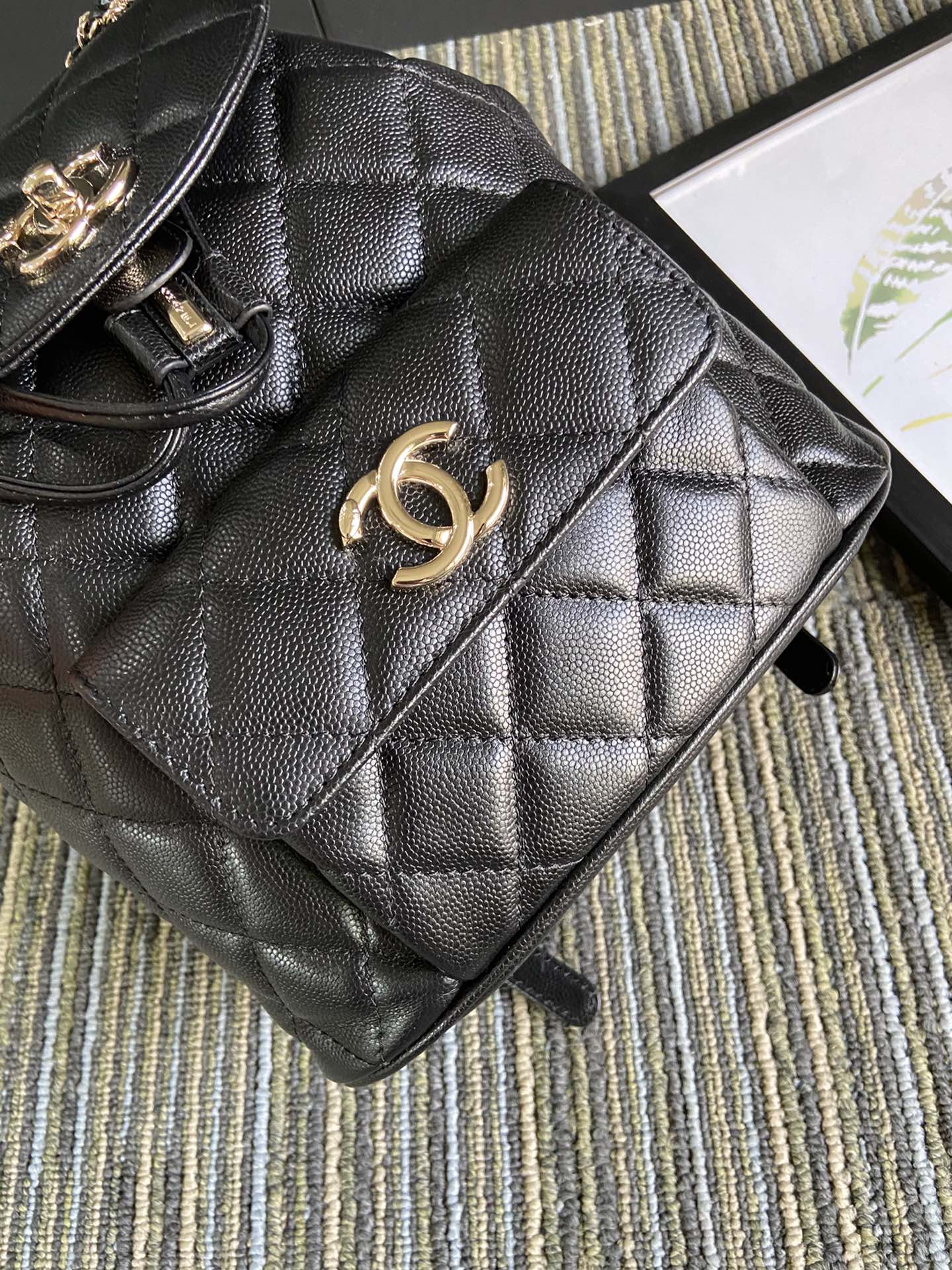 Chanel Ball pattern Backpack S1371 - 画像 (7)