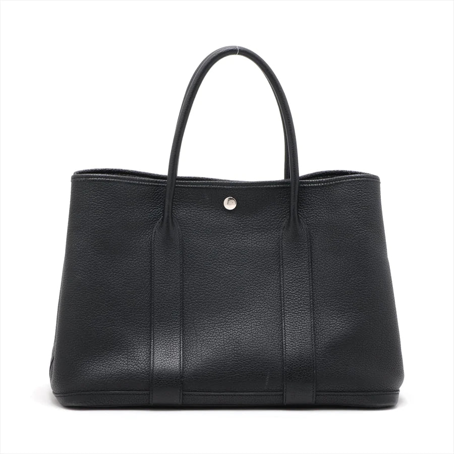 エルメス ガーデンパーティPM ネゴンダ ブラック シルバー金具 - 画像 (2)