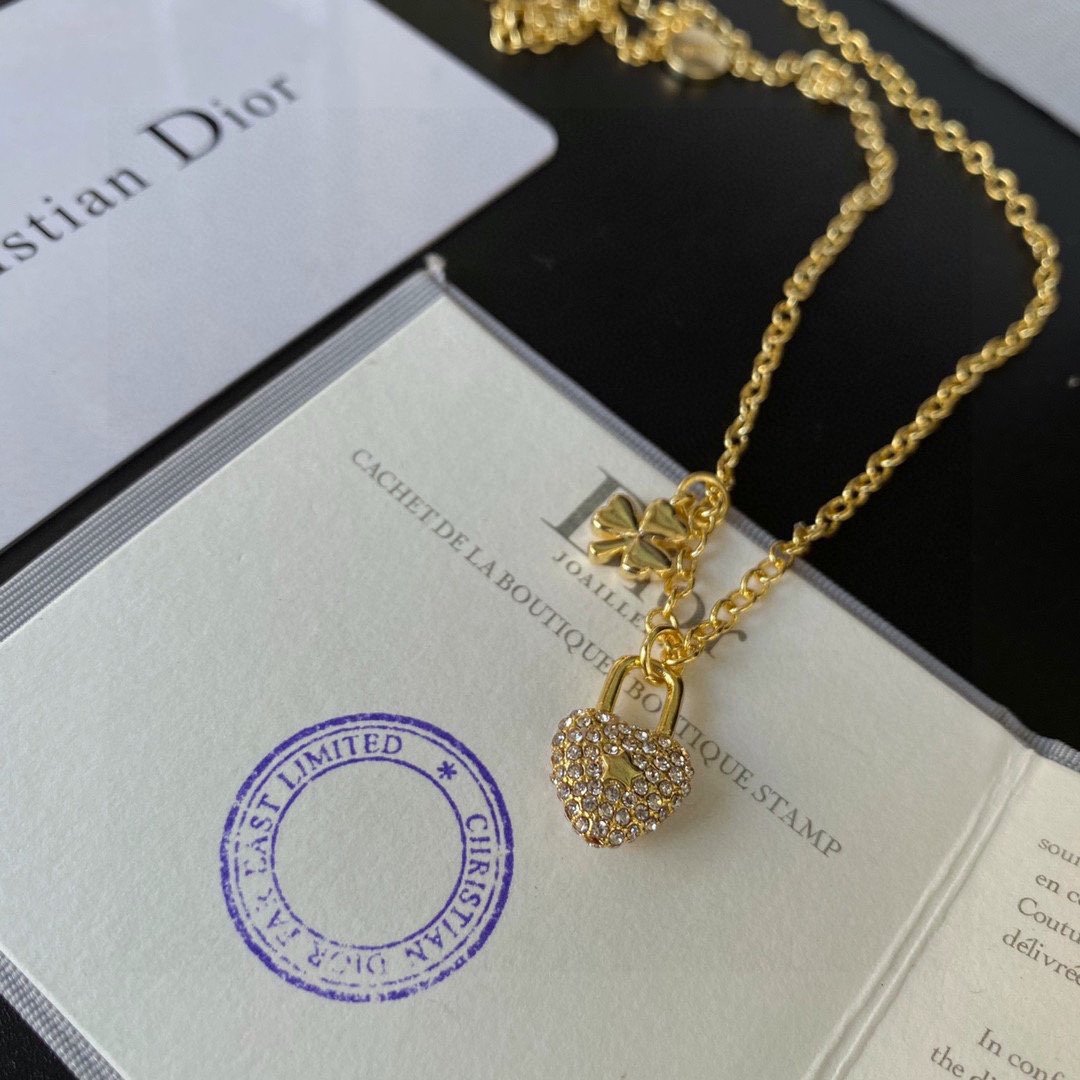 🔥2 個購入すると、最低価格の 1 個が無料になります🔥Dior (ディオール) ネックレス - 画像 (6)