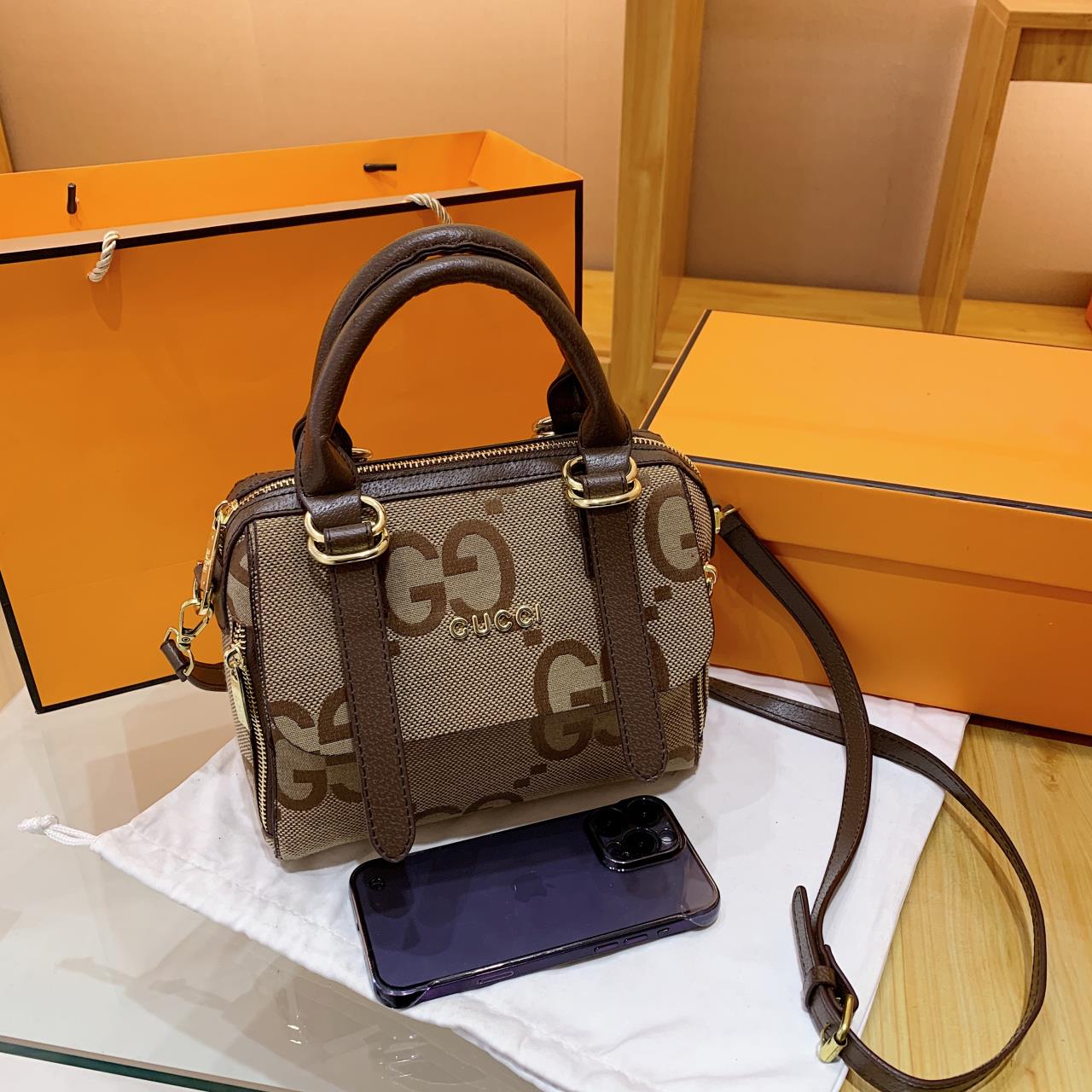 GUCCI オフィディアミニトップハンドルバッグ - 画像 (2)