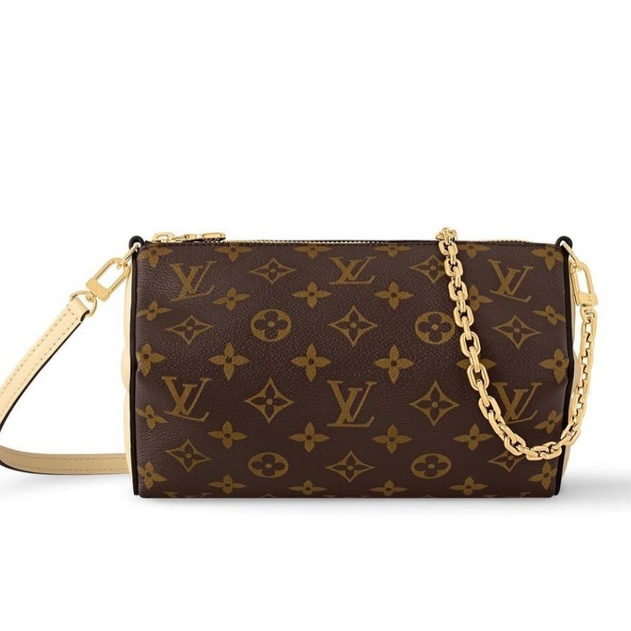 《Louis Vuittonの美しさを纏う》LV ブルームポーチ M11672 M11303 - 画像 (5)