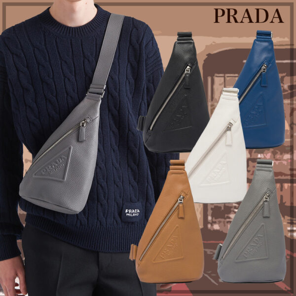 PRADA プラダ クロス ヴィッテロダイノレザーバッグ