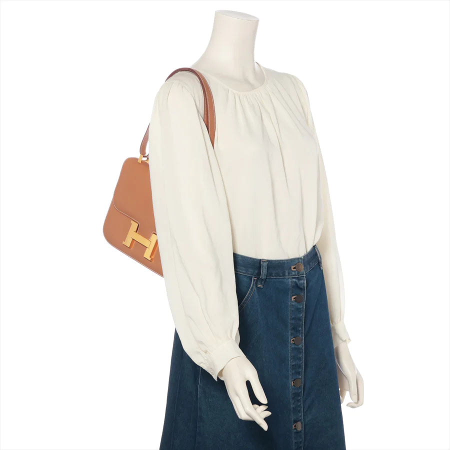 エルメス コンスタンス24 ヴォーシャモニー ナチュラル ゴールド金具 - 画像 (9)