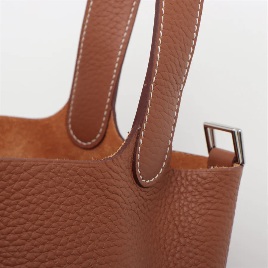 エルメス ピコタンロックPM トリヨンクレマンス ゴールド シルバー金具 - 画像 (8)