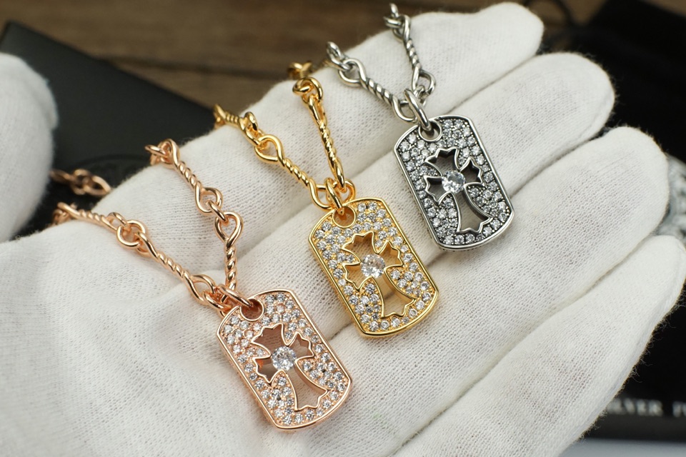 【Chrome Hearts】ネックレス、新しいネックレス万能シンプルファッションオーナメント 男女兼用 - 画像 (8)