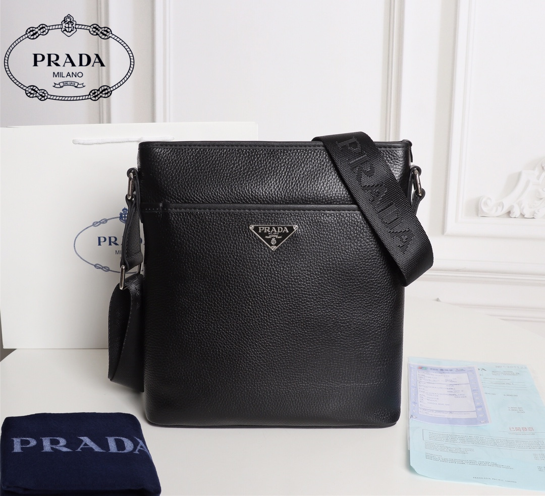 【PRADA 公式旗艦店】プラダ ショルダーバッグ 当日出荷 好評に付き再入荷!25*27*5CM