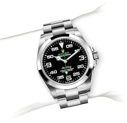 2022新作 ロレックス エアキング オイスタースチール M126900-0001 - 画像 (2)