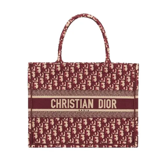 【DIOR】BOOK TOTE BAG 新木優子同項 セレブ芸能人御用達・国内発 Diorキャンバスブックトートバッグ - 画像 (4)