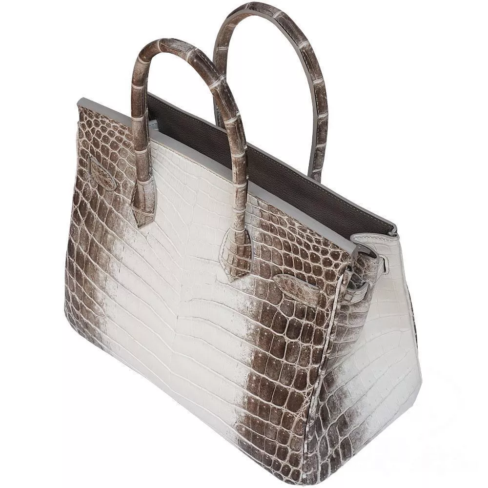 【HERMES】エルメス バーキン 30cm クロコダイル ゴールド金具 - 画像 (5)