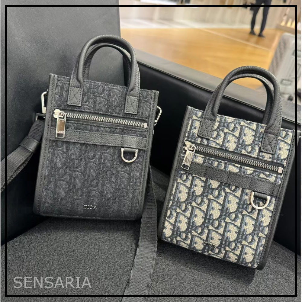 【男女OK★実用的】DIOR SAFARI ノースサウス ミニトートバッグ - 画像 (2)