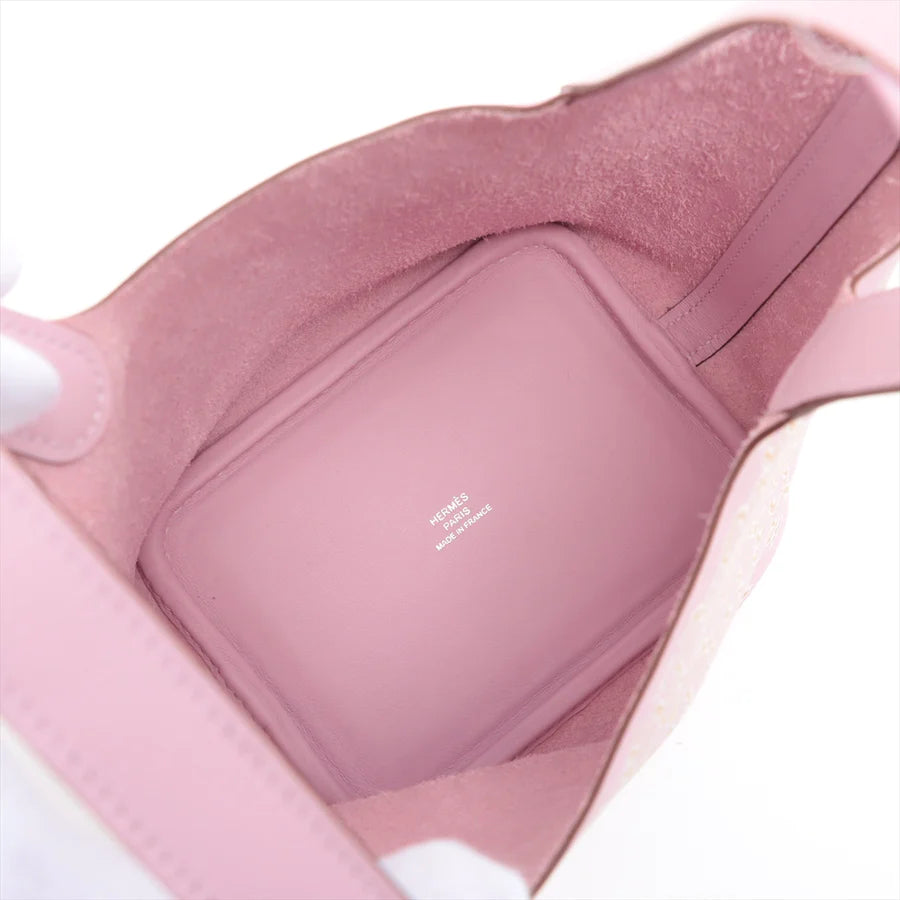 エルメス ピコタンロック ミクロ ラッキーデイジー スイフト モーヴシルベストル シルバー金具 - 画像 (4)