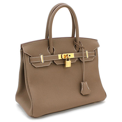 HERMES エルメス バーキン 30cm トゴ エトゥープ - 画像 (2)