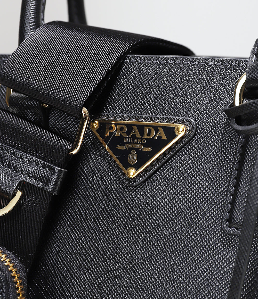 ☆PRADA ガレリア サフィアーノレザー ミニバッグ - 画像 (6)