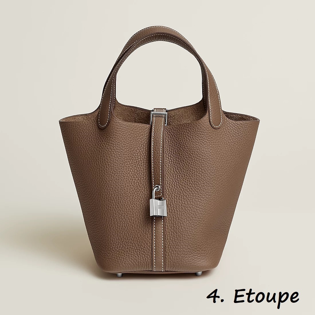 HERMES エルメス ピコタン PM ブラック トリヨン - 画像 (14)