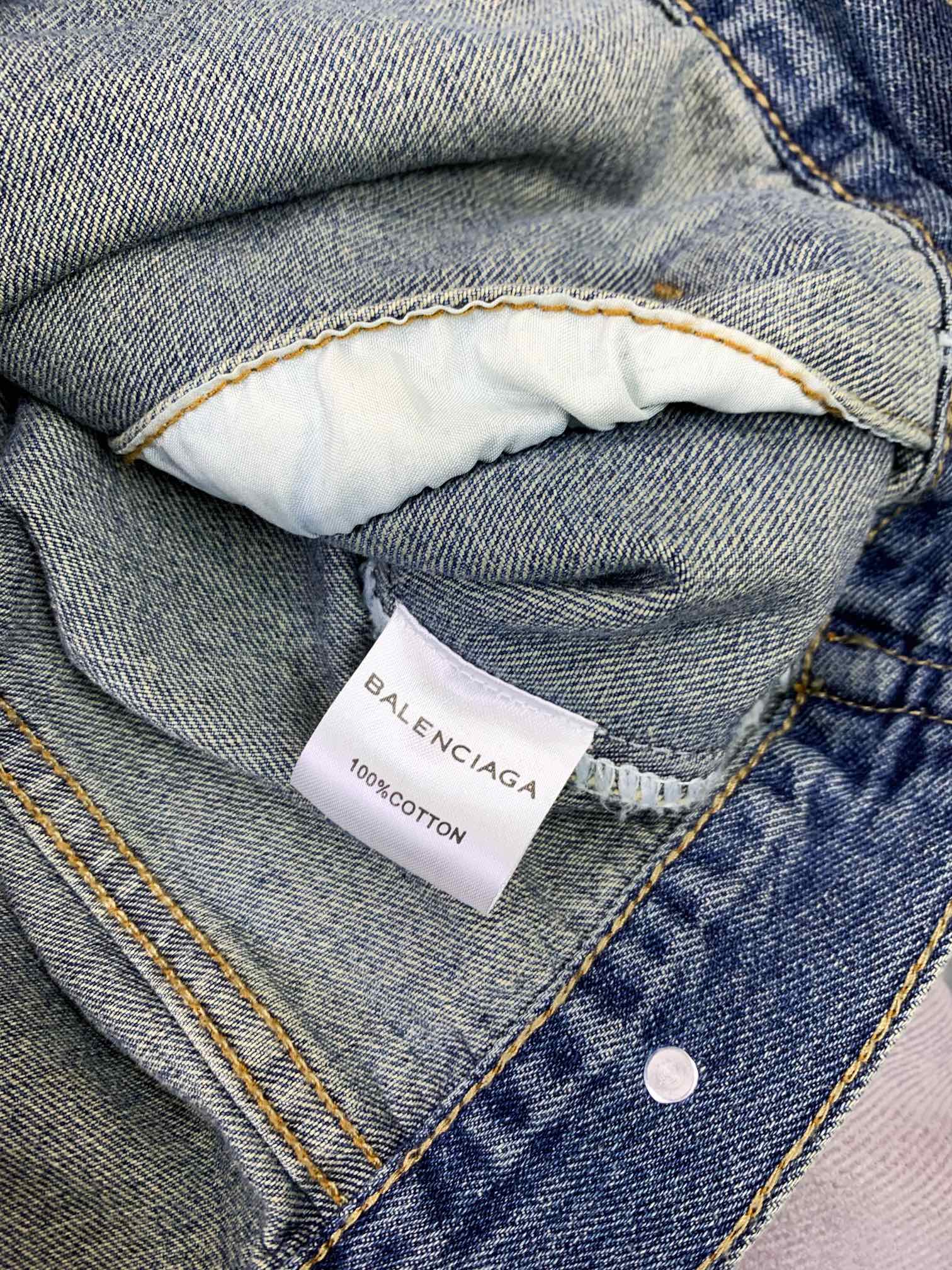 【BALENCIAGA】バレンシアガの新しい刺繍デニムジャケット - 画像 (7)