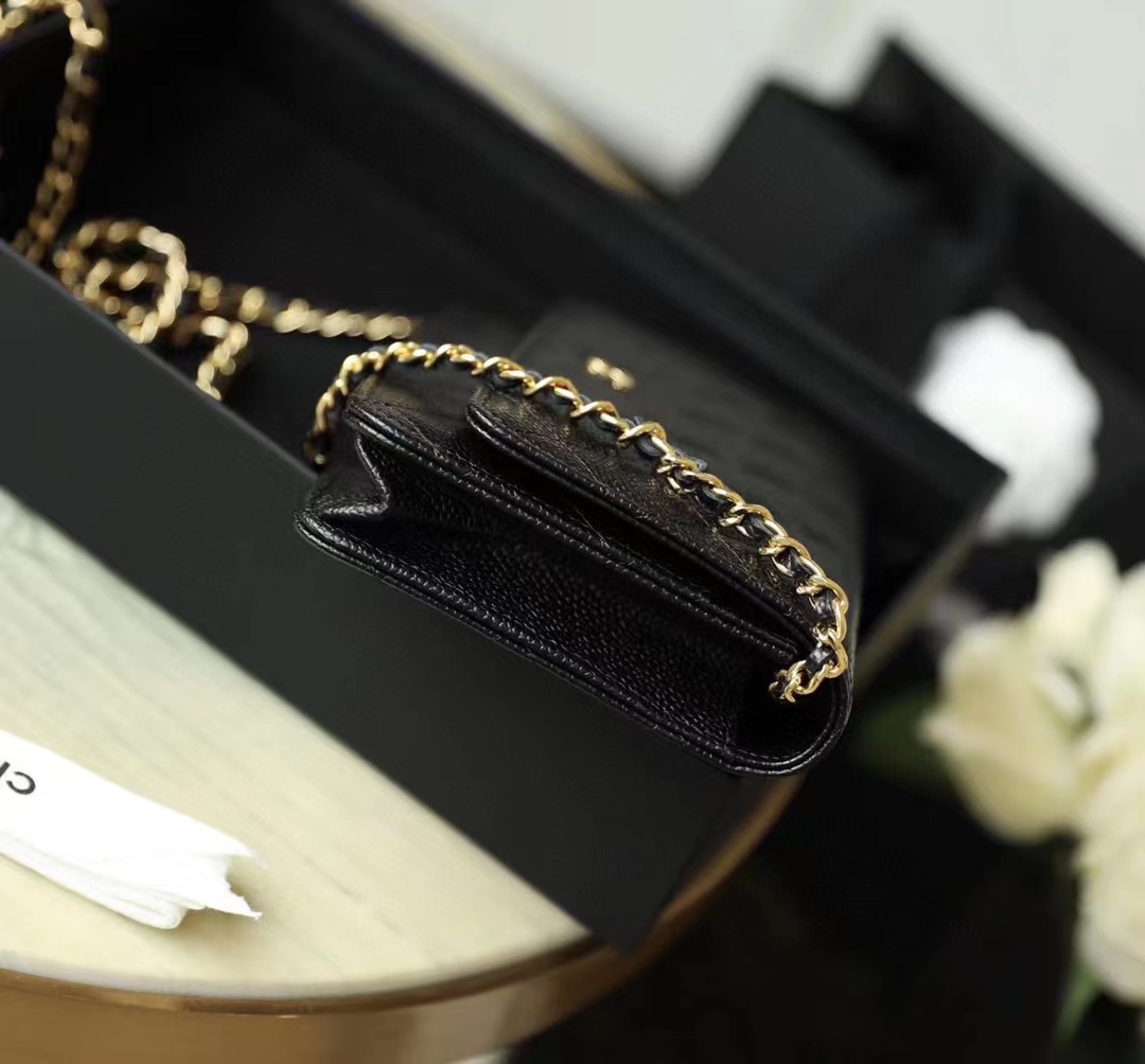 CHANEL WALLET ON CHAIN A33814 - 画像 (5)