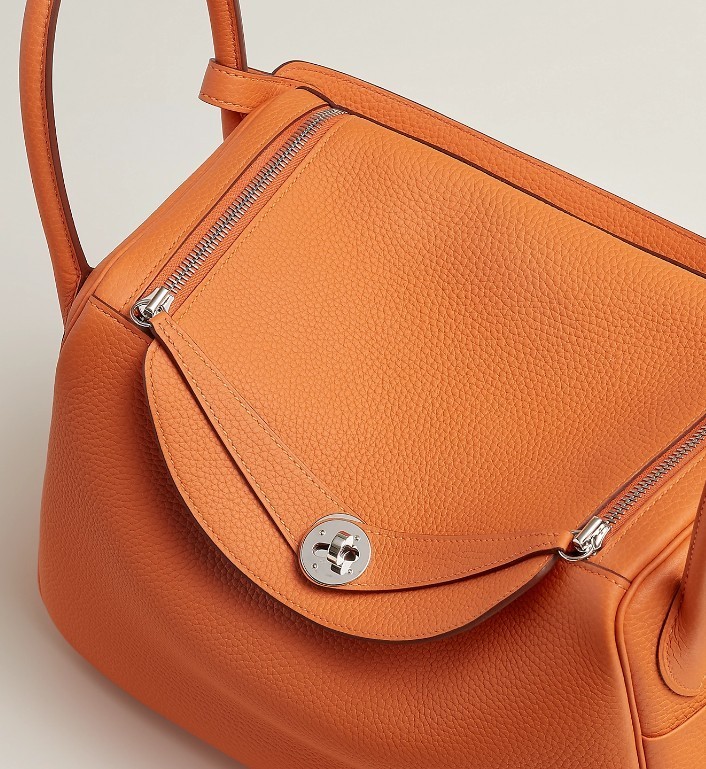 【希少! リンディ 30】HERMES Lindy ショルダー 金具ゴールド - 画像 (5)