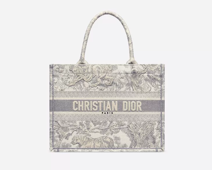 DIOR トワル ドゥ ジュイ スモールトートバッグ - 画像 (6)