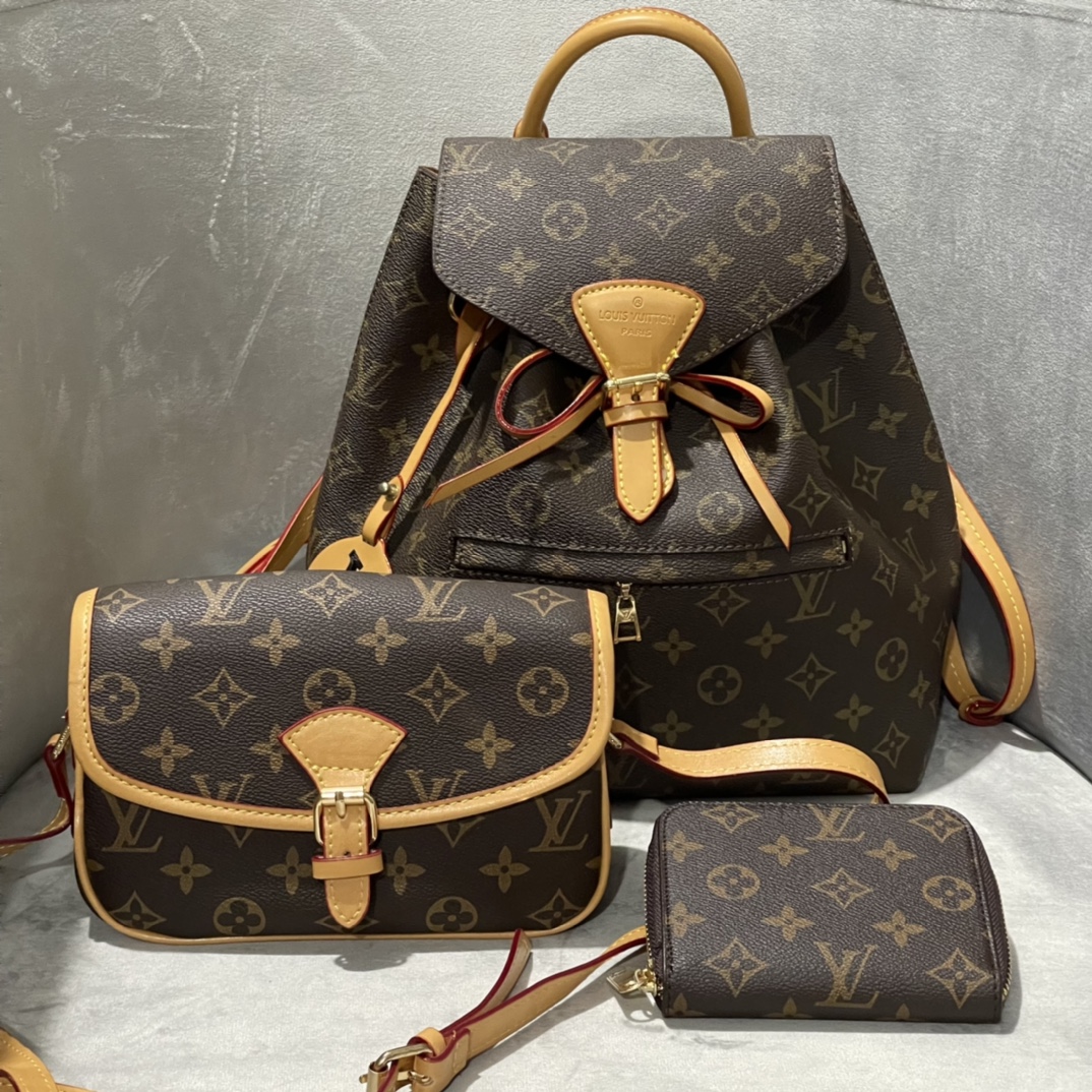 【LOUIS VUITTON】【大人気定番商品♪】LOUISVUITTON 古い花3点セット お得 - 画像 (2)