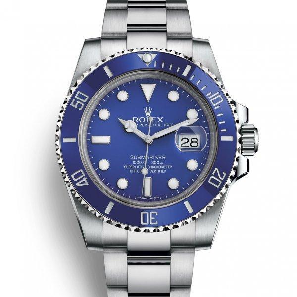 サブマリーナー デイト ウォッチ : 18 CT ホワイトゴールド - M116619LB-0001 - 画像 (5)